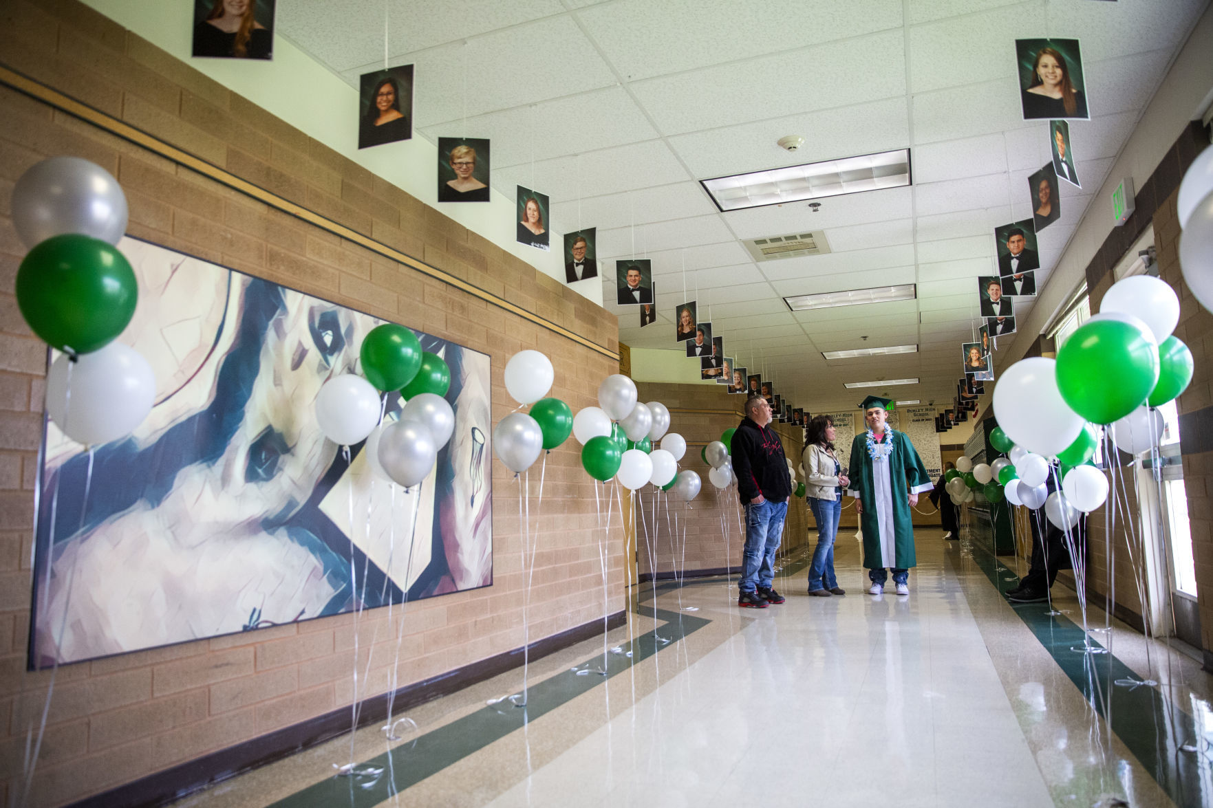 Burley seniors celebrate their graduation